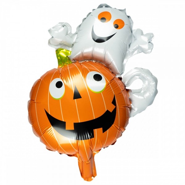 Balon figurina dovleac PartyTime Halloween, 27cm