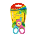 Foarfeca Keyroad Kiddy-Cut KR972812, 12.5cm, plastic, multicolora