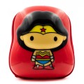 Ghiozdan gradinita Ridaz DC Justice League Wonder Woman, 35cm, 1 compartiment, 3D, rosu, 91105W