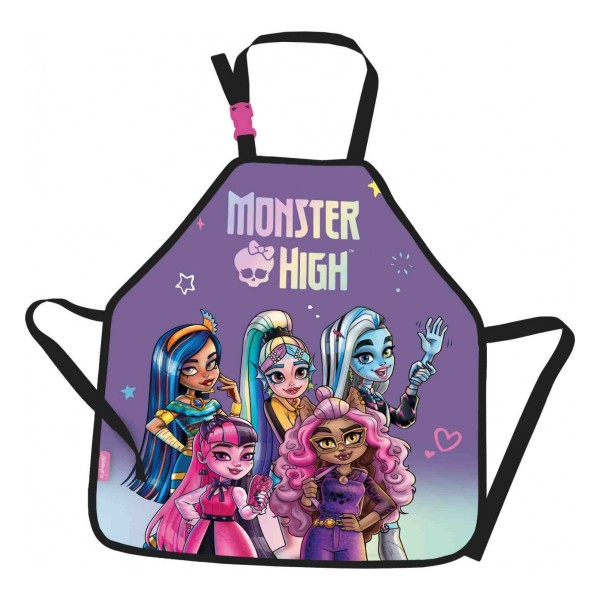 Sort de protectie haine St.Majewski Monster High, 49cm, pentru pictura, mov, 661426