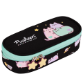 Penar neechipat St. Majewski Pusheen, 1 fermoar, 1 extensie, negru cu verde pastel, PC01 / 663253