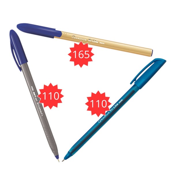 Pachet Radius Tri Line, 385 buc - Back to School - REDUS 5%