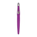 Stilou Herlitz my.pen, penita iridium, alimentare rezerve, grip cauciucat, corp plastic violet, blister (+1 rezerva)