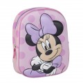 Ghiozdan gradinita Cerda Disney Minnie 3D, 31cm, 1 compartiment, roz cu mov