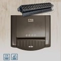 Distrugator documente automat ProfiOffice Alligator 705CC+, 5 coli, securitate P-5, taiere particule 2x5mm, 500W, cos 26 litri