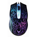 Mouse optic Omega Varr Gaming OM0125 45719, 800-1200-1600 dpi, USB, iluminare RGB, 3 butoane, negru