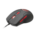 Mouse optic si mousepad Omega Varr Gaming VSETMPX4 44856, 3200 dpi, USB, iluminare RGB, 6 butoane, negru