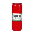 Rezerva ulei candela Bispol, rosu, 235g, timp ardere 80h, WO 4c R