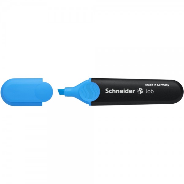 Textmarker Schneider Job 2991 1503, varf tesit, 1-5mm, albastru fluorescent