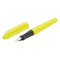 Stilou Pelikan Happy Pen 822343, varf M, alimentare rezerve, corp plastic , +6 rezerve