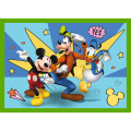 Puzzle carton 4in1 12, 15, 20, 24 piese Trefl Mickey - Prietenii lui Mickey, 506715, 3+ ani