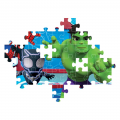 Puzzle carton 60 piese Clementoni Supercolor - Spidey - Spidey si prietenii lui extraordinari, 538442, 4+ ani