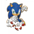 Puzzle lemn 50 piese Trefl Sonic - Sonic inteligent, 533852, 5+ ani