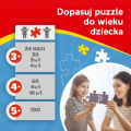 Puzzle carton 30 piese Trefl Minnie - Minnie la plaja, 539307, 3+ ani