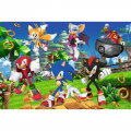 Puzzle carton 160 piese Trefl Sonic - Sonic si prietenii, 529234, 6+ ani