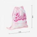 Rucsac cu snur pentru copii Cerda Barbie 39181, roz, 30x39cm