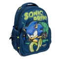 Ghiozdan Cerda Sonic Prime, 38cm, 1 compartiment, albastru, 37205