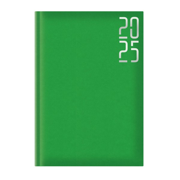 Agenda A5 datata 2025 Artibest EJ-1203, 336 pagini, coperta buretata verde deschis