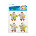 Abtibilduri - puisori Paste 10x17cm, Craft with Fun, 531802, set 4 buc